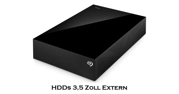 HDDs 3,5 Zoll Extern