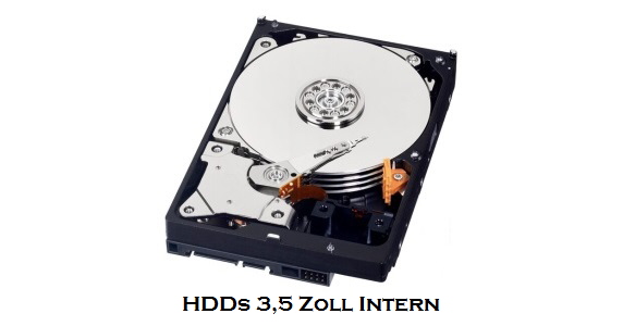 HDDs 3,5 Zoll Intern